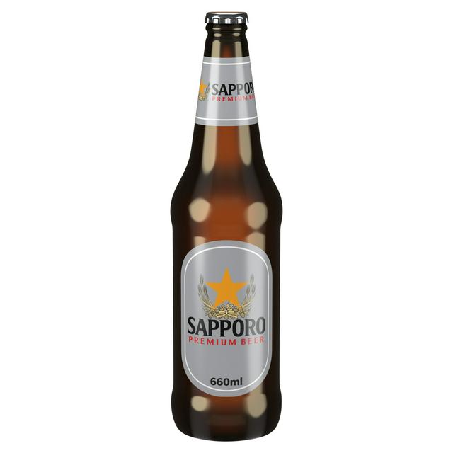 Sapporo 660ml Premium Beer Bottle - gallery image 1