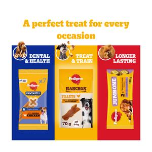 Pedigree Ranchos 70g 100% Natural Duck Breast Fillets Dog Treats - gallery image 5