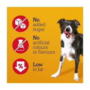 Pedigree Ranchos 60g 100% Natural Pork Sausages Dog Treats - gallery image 3