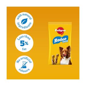 Pedigree Rodeo Duos 7 x Bacon & Chicken Dog Treats 123g - gallery image 3