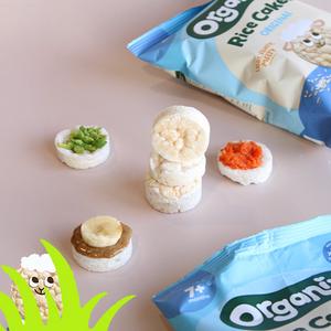 Organix 40g 7+ Months Original Baby Rice Cakes Snacks - gallery image 4