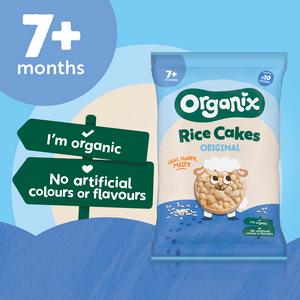 Organix 40g 7+ Months Original Baby Rice Cakes Snacks - gallery image 5