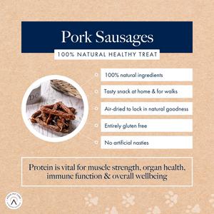 Hollings 200g Pork Sausages Dog Treats - gallery image 3