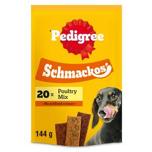 Pedigree Schmackos 20 x Poultry Dog Treats