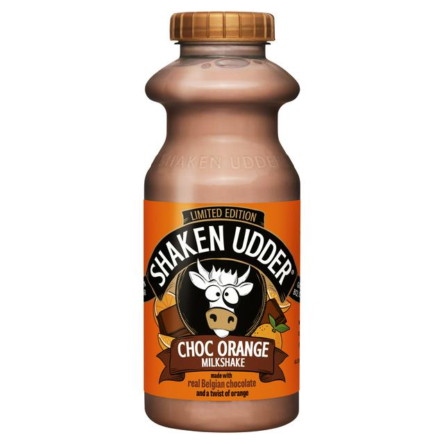 Shaken Udder 330ml Chocolate Orange Milkshake, Limited Edition - gallery image 1