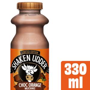 Shaken Udder 330ml Chocolate Orange Milkshake, Limited Edition - gallery image 2