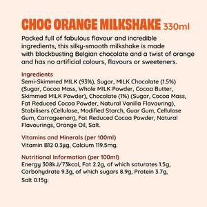 Shaken Udder 330ml Chocolate Orange Milkshake, Limited Edition - gallery image 4