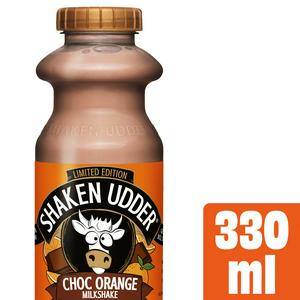 Shaken Udder 330ml Chocolate Orange Milkshake, Limited Edition