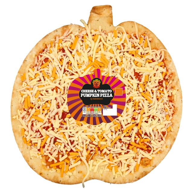 Sainsbury's 403g Cheese & Tomato Pumpkin Pizza - gallery image 1
