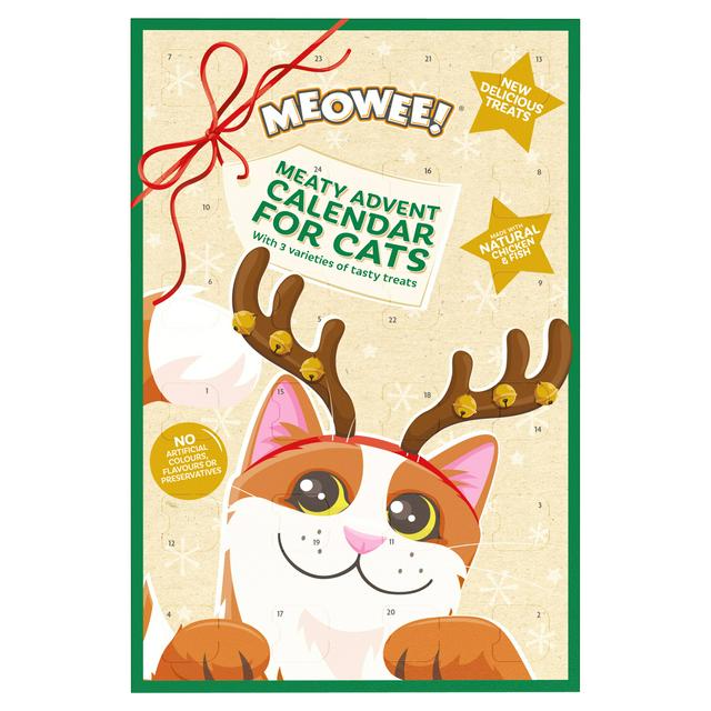 Meowee! 36g Meaty Advent Calendar Cat Treats - gallery image 1