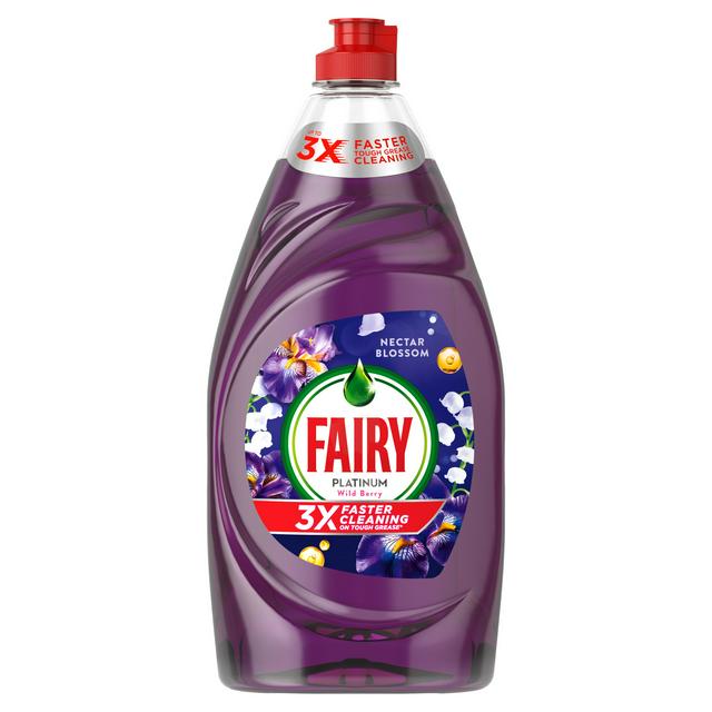 Fairy Platinum Nectar Blossom Washing Up Liquid 820ml - gallery image 1