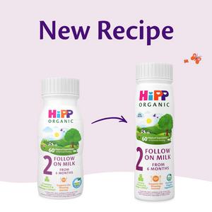 HiPP 200ml Organic 2 Follow On Liquid Formula Ready to Feed From 6 Months Baby Milk - gallery image 3
