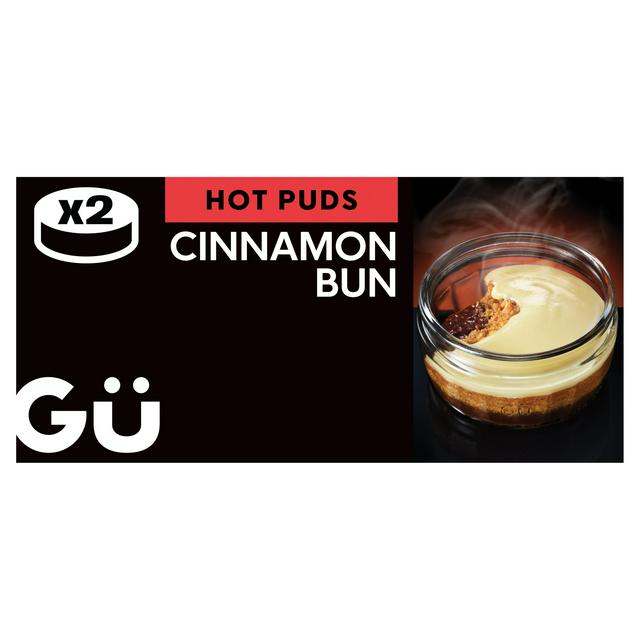 Gü 2 x 81g Cinnamon Bun Hot Puds - gallery image 1