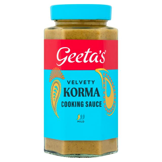 Geeta's 340g Velvety Korma Cooking Sauce - gallery image 1