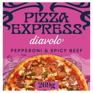 Pizza Express 269g Diavolo Pizza