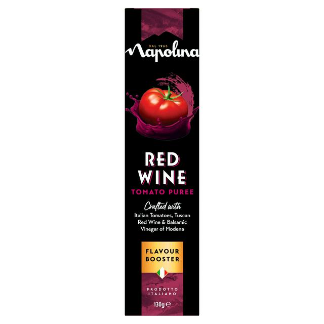 Napolina 130g Red Wine Tomato Puree - gallery image 1
