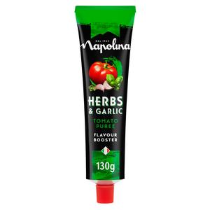 Napolina 130g Herbs & Garlic Tomato Puree - gallery image 2