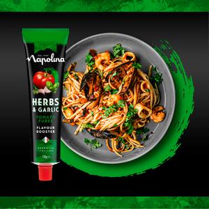 Napolina 130g Herbs & Garlic Tomato Puree - gallery image 4