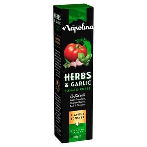 Napolina 130g Herbs & Garlic Tomato Puree - gallery image 6