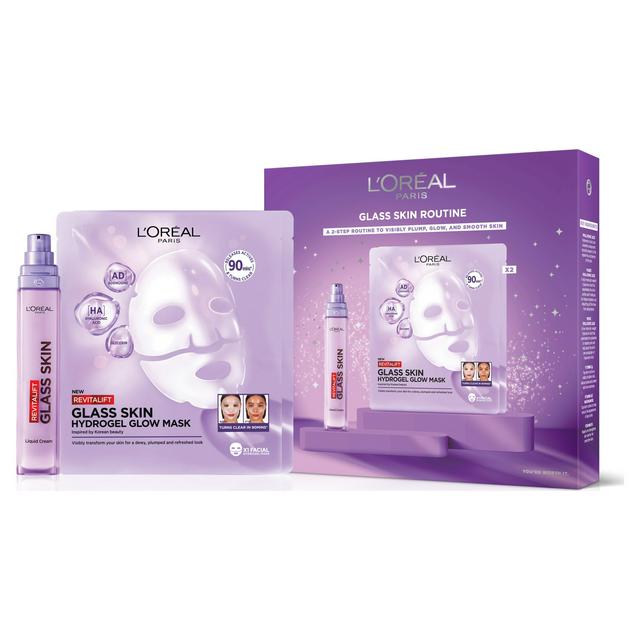 L'Oréal Paris Glass Skin Routine Gift Set - gallery image 1