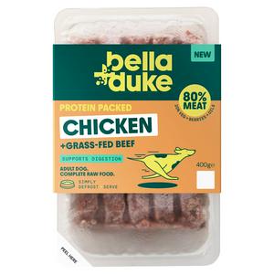 Bella + Duke 400g Complete Raw Beef Adult Dog Food