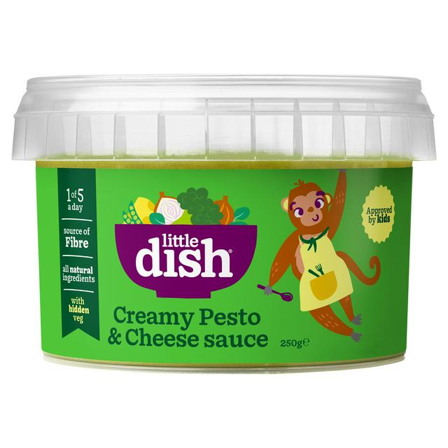Little Dish 250g Creamy Pesto & Cheese Cooking Sauce - gallery image 1