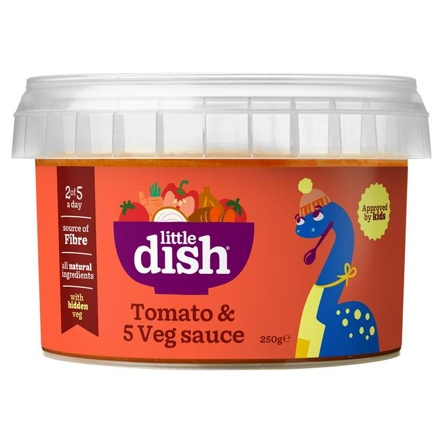 Little Dish 250g Tomato & 5 Veg Cooking Sauce - gallery image 1
