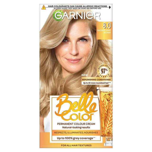 Garnier Belle Color 8 Natural Medium Blonde Permanent Hair Dye - gallery image 1