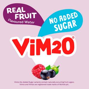 Vim2o Minis 6 x 250ml Blackcurrant, Raspberry & Grape Flavoured Water Kids Drinks - gallery image 4