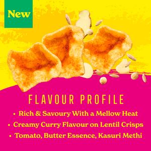 Rajah 80g Rich Butter Chicken Lentil Curls Snacks - gallery image 4