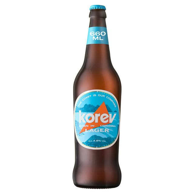 Korev 660ml Lager Beer Bottle - gallery image 1