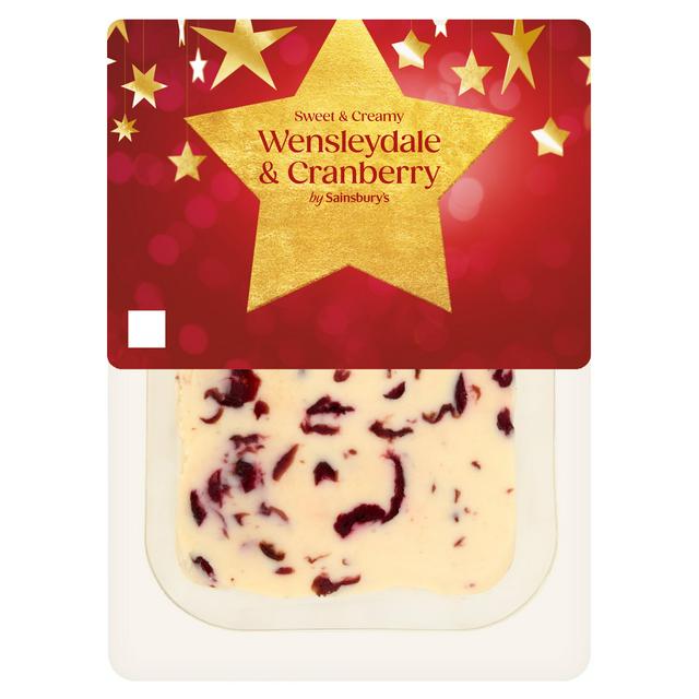 Sainsbury's 350g Wensleydale & Cranberry Cheese - gallery image 1
