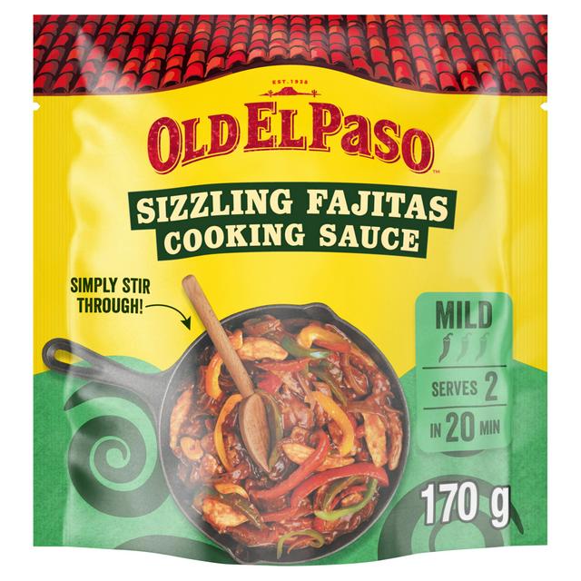 Old El Paso 170g Sizzling Fajitas Cooking Sauce - gallery image 1