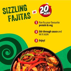 Old El Paso 170g Sizzling Fajitas Cooking Sauce - gallery image 3