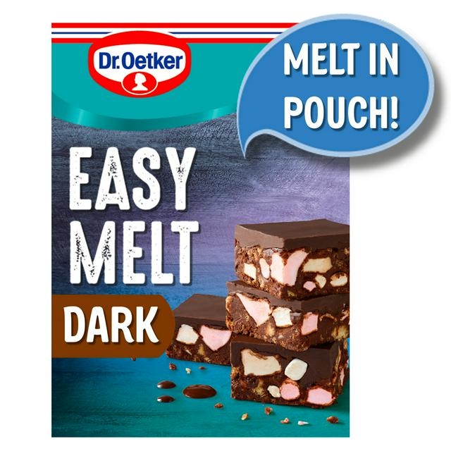 Dr. Oetker Easy Melt 150g Dark Chocolatey Cake Covering - gallery image 1