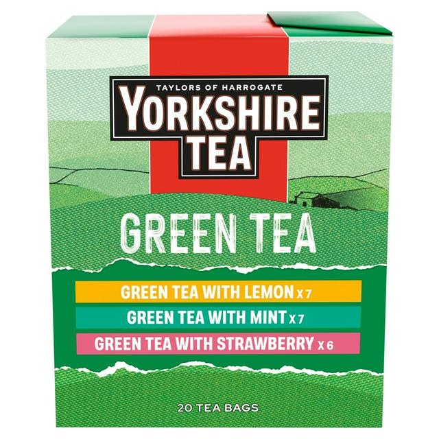 Yorkshire Tea 20 x Green Tea Selection Pack Enveloped Tea Bags - gallery image 1