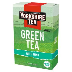 Yorkshire Tea 20 x Mint Green Tea Bags - gallery image 2