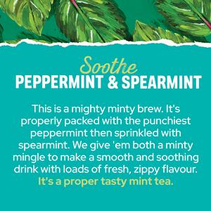 Yorkshire Tea 20 x Soothe Peppermint & Spearmint Herbal Tea Bags - gallery image 4