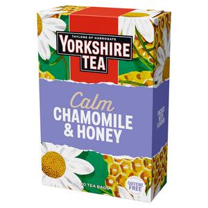 Yorkshire Tea 20 x Calm Chamomile & Honey Herbal Tea Bags - gallery image 2