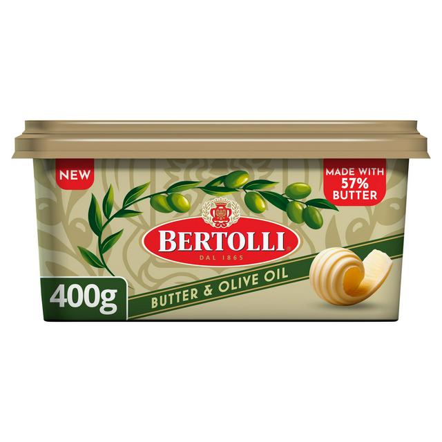 Bertolli 400g Butter & Olive Oil Spreadable Blend - gallery image 1