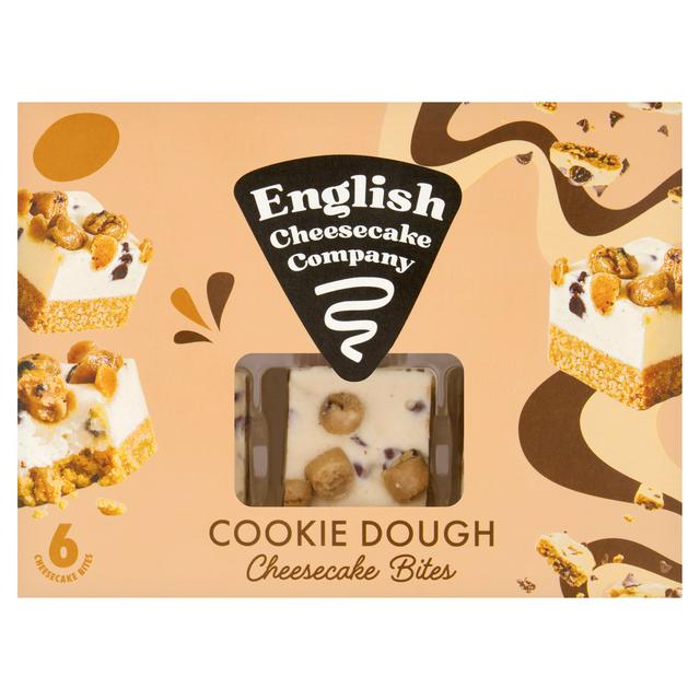 English Cheesecake Company 6 x 35g Cookie Dough Cheesecake Bites - gallery image 1