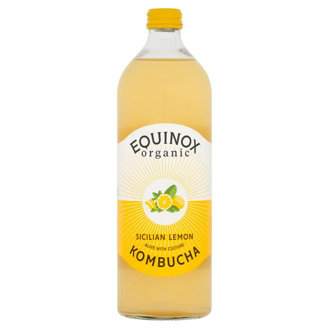 Equinox 750ml Sicilian Lemon Organic Kombucha Drink - gallery image 1