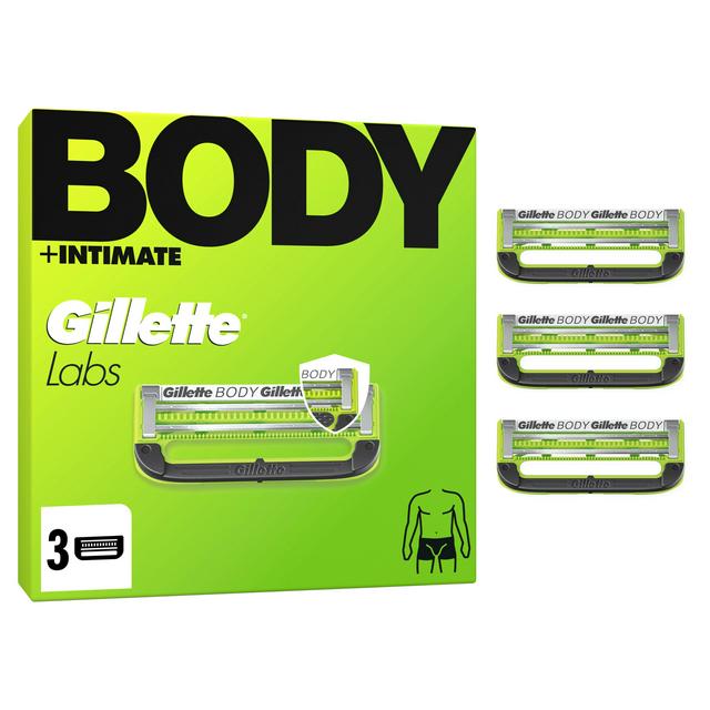 Gillette Labs Body Intimate Razor Blade Refill Cartridges - gallery image 1