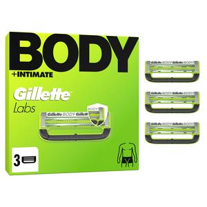 Gillette Labs Body Intimate Razor Blade Refill Cartridges