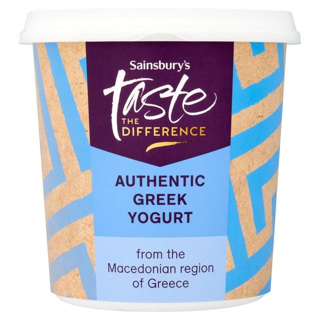 Sainsbury's 1kg Greek Yoghurt, Taste the Difference - gallery image 1
