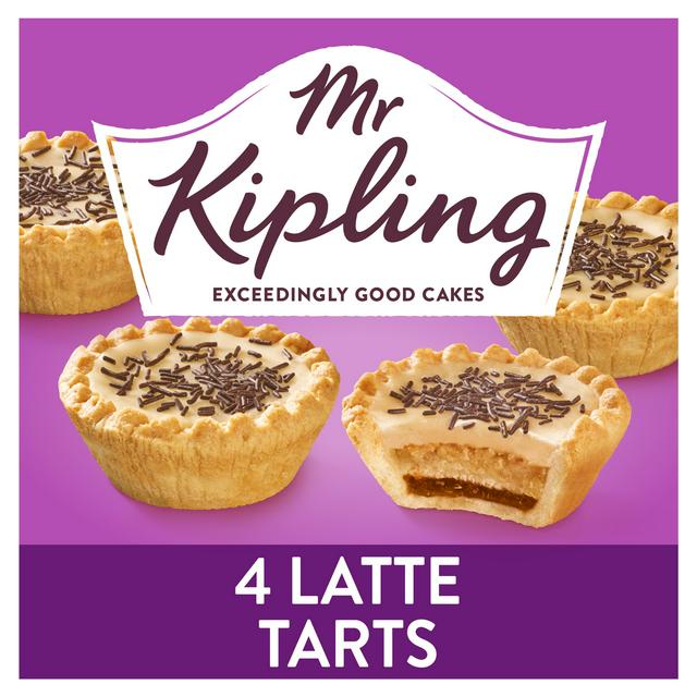 Mr Kipling 4 x Latte Tarts - gallery image 1