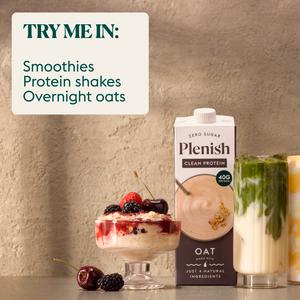 Plenish 1L Clean Protein Chilled Dairy Free Oat Drink - gallery image 4