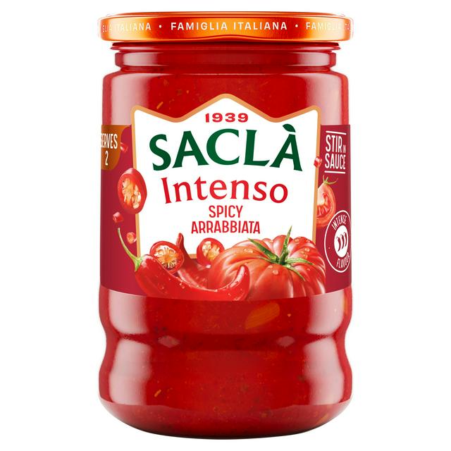Sacla' 190g Intenso Spicy Arrabbiata Pasta Sauce - gallery image 1