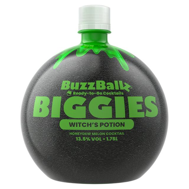 BuzzBallz Biggies 1.75L Witch's Potion Honeydew Melon Cocktail - gallery image 1