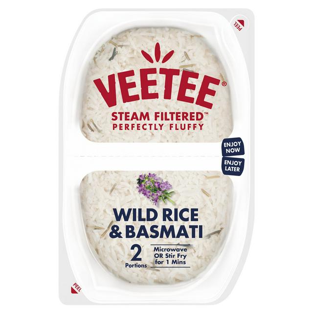 Veetee Perfectly Steam Filtered Wild Rice & Basmati - gallery image 1
